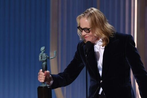 Amy Madigan won the Actor Award for best supporting female actor for her sinister turn in 'Weapons'