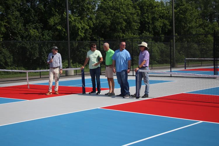 First ball served at Lebanon pickleball courts Lebanon