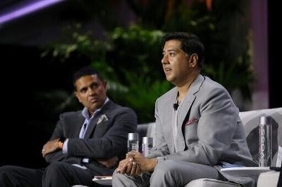 Imran Ahmed (R) is a British national and US permanent resident who has been threatened with deportation from the United States