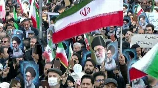 Iranian authorities sought to regain control of the streets by staging mass rallies of their own
