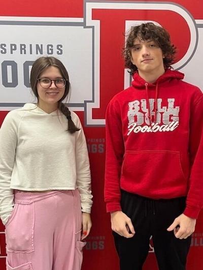 Emma Hackney and Parker Clark