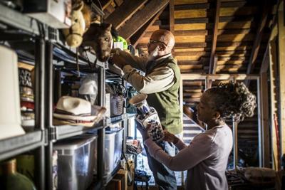 Asking how discarding an item fits with a person's goals can help them decide whether to keep it.