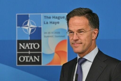 NATO chief Mark Rutte said that ӽAPP President Donald Trump was in an '"excellent mood' after dining in royal splendour with the Dutch king and queen