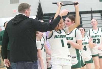 Lady Hawks hammer MJ for first region title