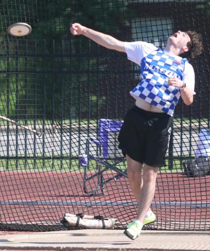 Macon's Rice medals at Spring Fling