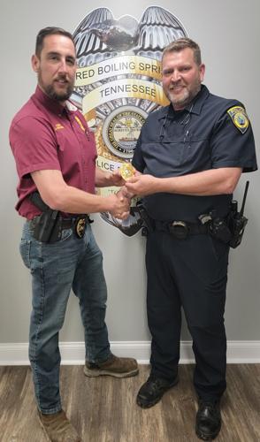 OFFICERS RECOGNIZED 2