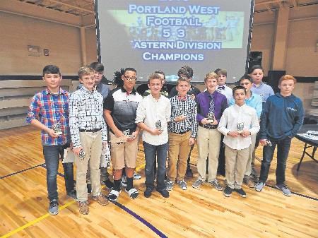 Portland football players honored at banquet