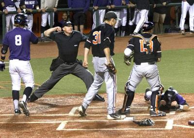 Cline to umpire College World Series