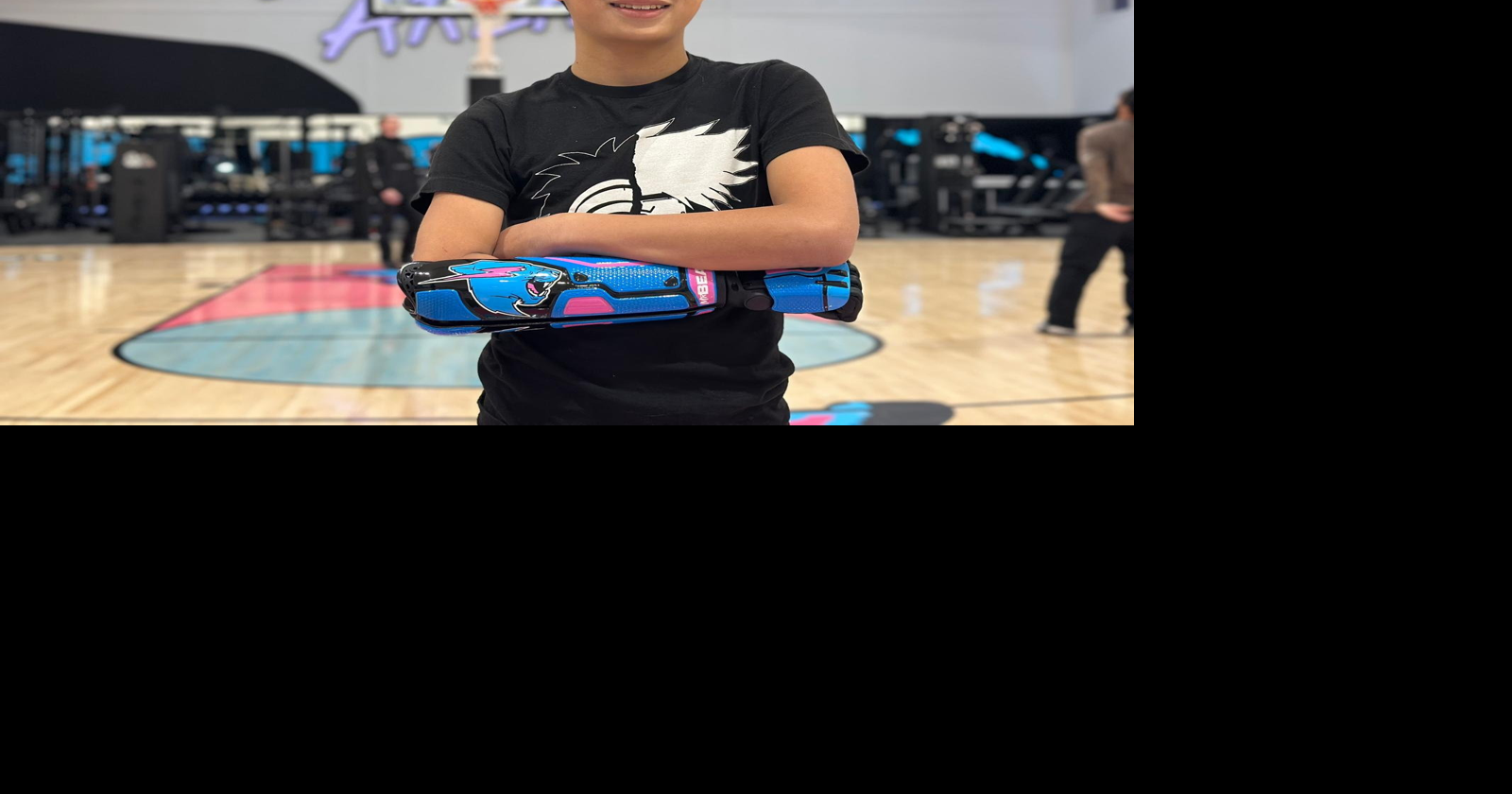 MrBeast surprises 12-year-old Texas boy with custom bionic arm