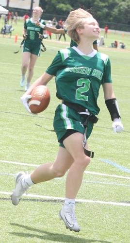 Green Hill finishes in final four of state flag football