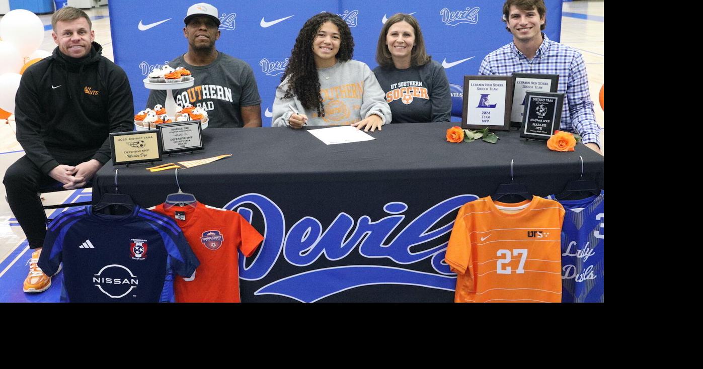 Lebanon's Dye signs with UT Southern soccer