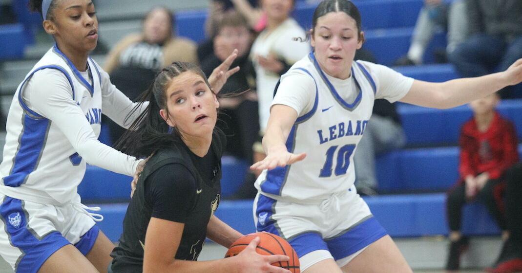 Lebanon girls pull into final first-place tie