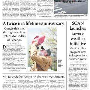 Page A1 | Lebanon Democrat | lebanondemocrat.com - Vimarsana News