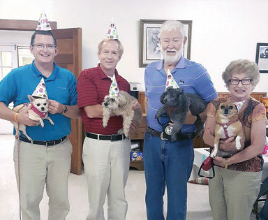 Dog has his day with 20th birthday party