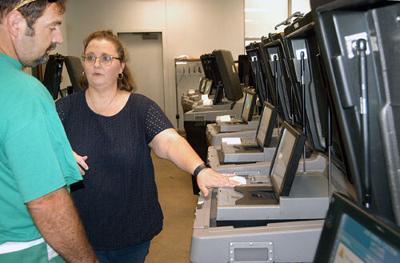 Biggest election in United States history means long lines