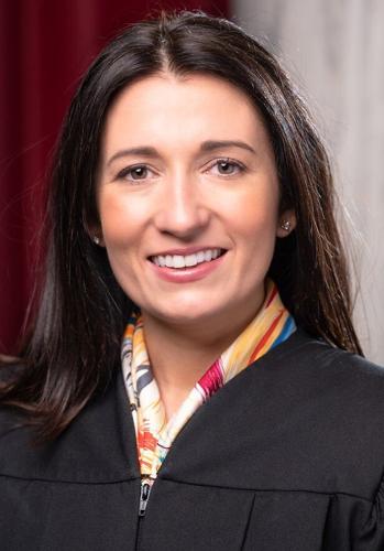 Portrait of Justice C. Haley Bunn of the Supreme Court of Appeals of West Virginia. April 13, 2022. (J. Alex Wilson - Supreme Court of Appeals of West Virginia)
