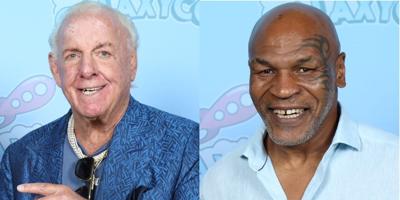 Mike Tyson and Ric Flair