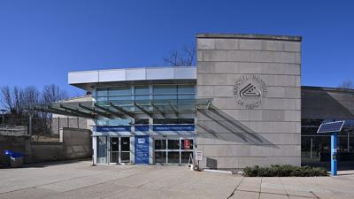 National Institutes of Health campus entrance