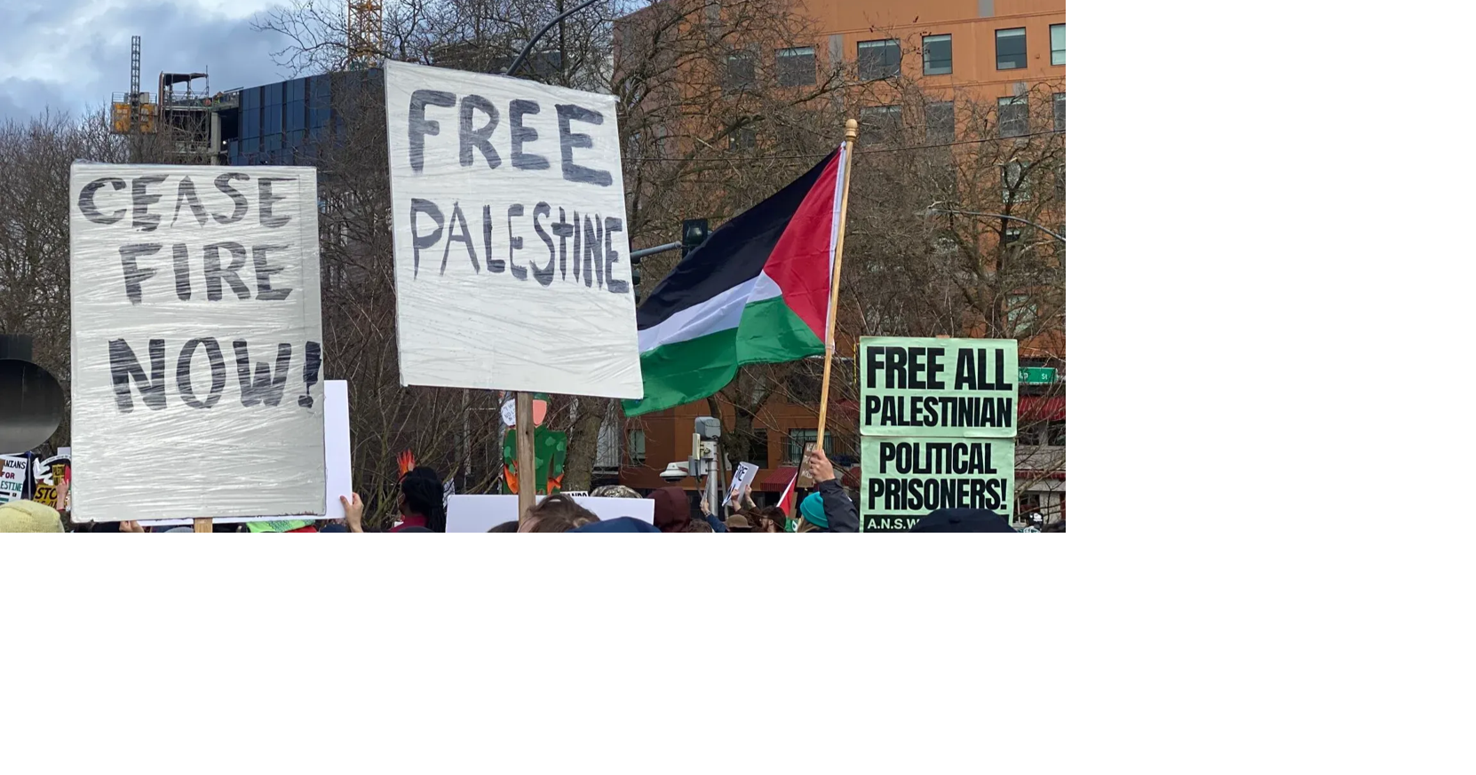 Paint-covered pro-Palestine protestors earn favorable court ruling