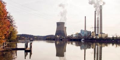 John Amos power plant in Winfield West Virginia