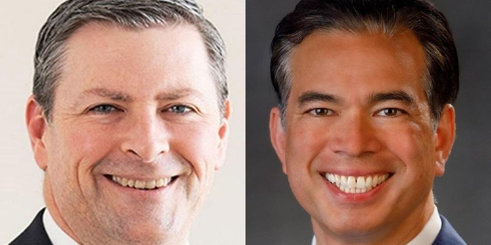 Peter Breen and Rob Bonta