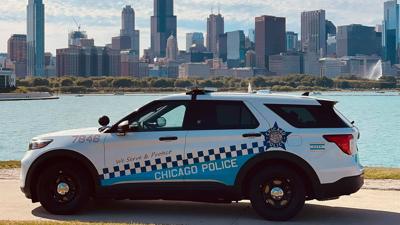 Chicago Police squad car