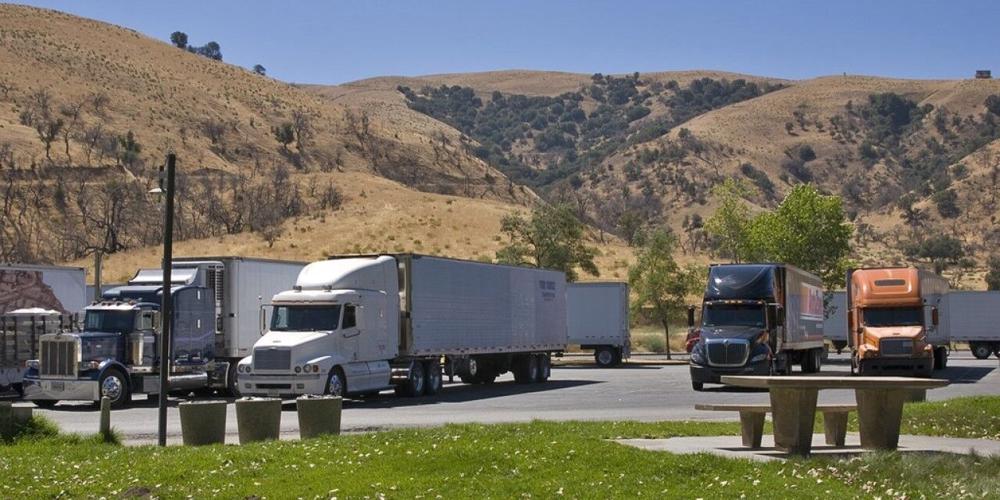 Semi trucks California