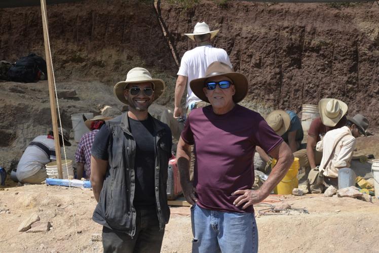 Lewistown area resident helps excavate dinosaur in own backyard News