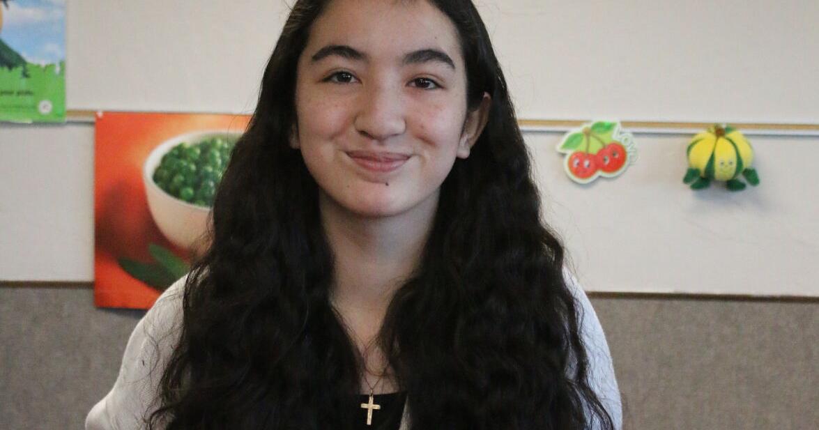 Judith Gap School’s Saqqara Lapp enjoying life in 8th grade Community