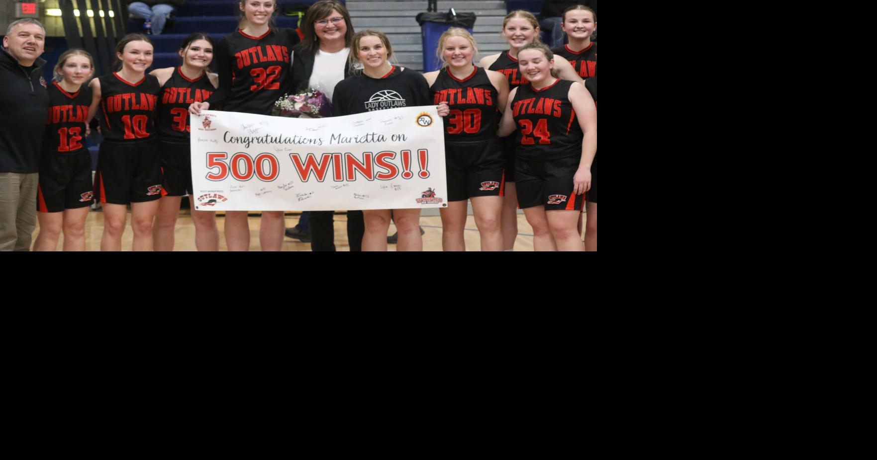 RoyWinifred Coach Marietta Boyce earns 500th career win; Lady Outlaws top 8C News