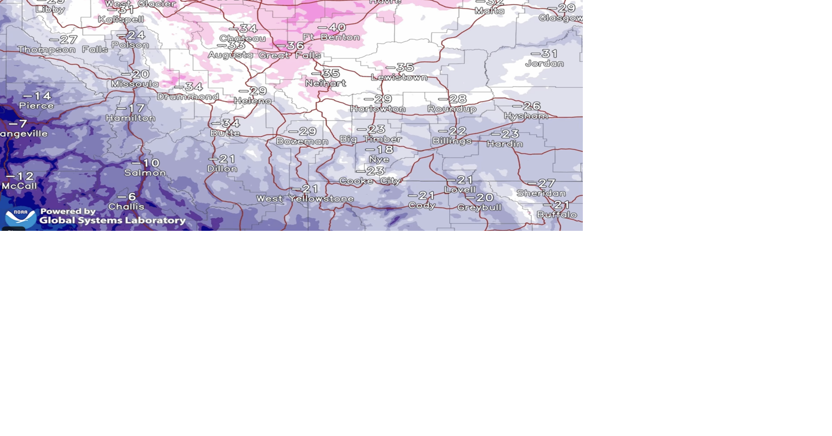 Weather prompts school, event cancellations; temporary warming center