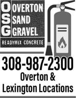 OVERTON SAND & GRAVEL - Ad from 2026-10-03