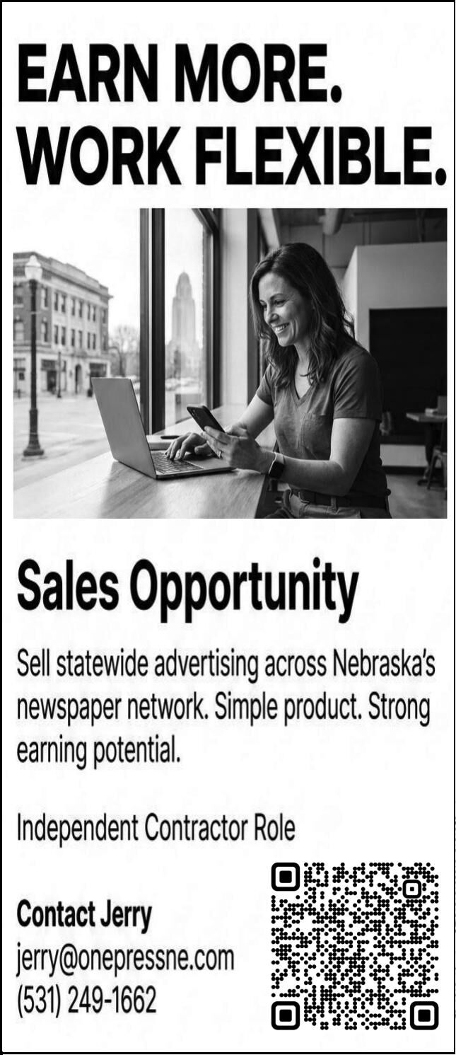STATEWIDE CLASSIFIEDS - Ad from 2026-05-09
