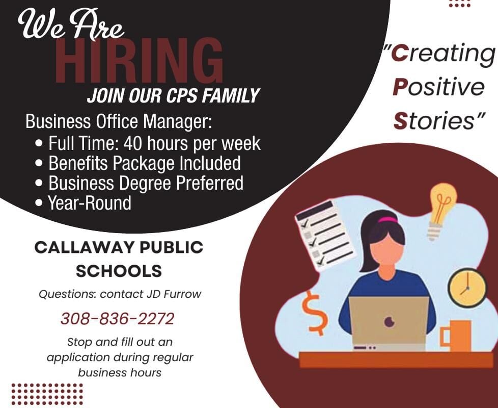 CALLAWAY PUBLIC SCHOOL DISTRICT 180 - Ad from 2026-07-07