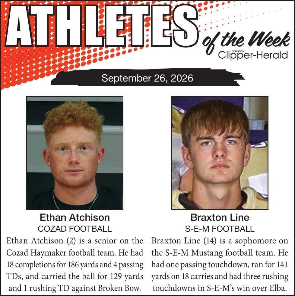 LEXINGTON CLIPPER HERALD - Ad from 2026-09-26