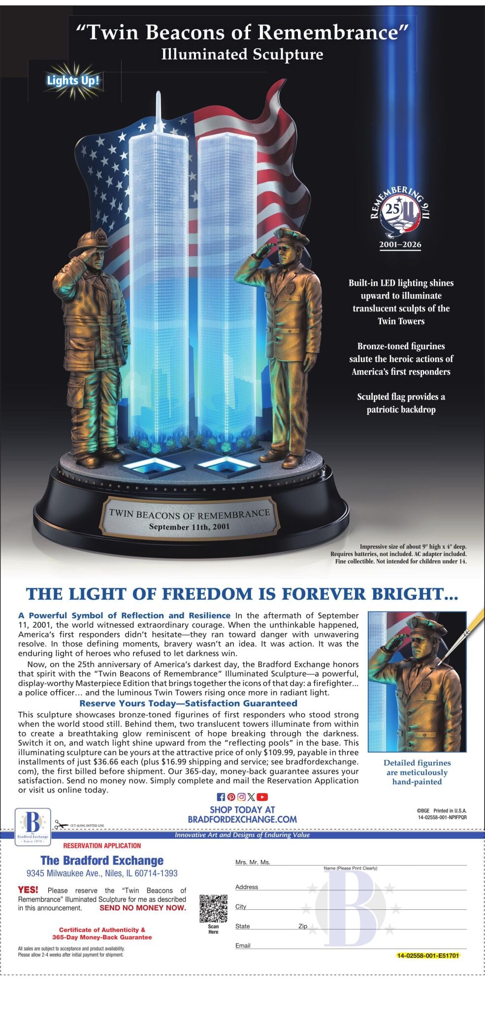 BRADFORD EXCHANGE - MIDWEST LISTS AND MEDIA - Ad from 2026-09-08