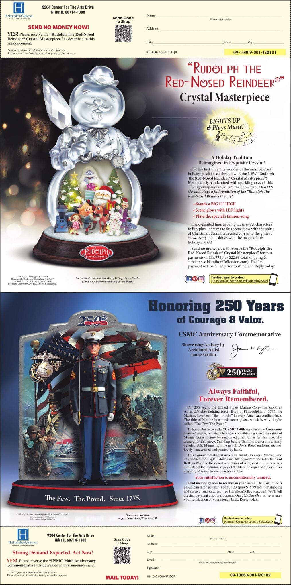 BRADFORD EXCHANGE - MIDWEST LISTS AND MEDIA - Ad from 2026-10-24