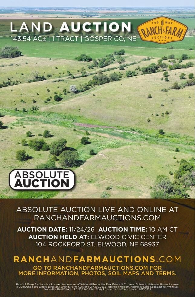Ranch & Farm Auctions - Ad from 2026-10-31