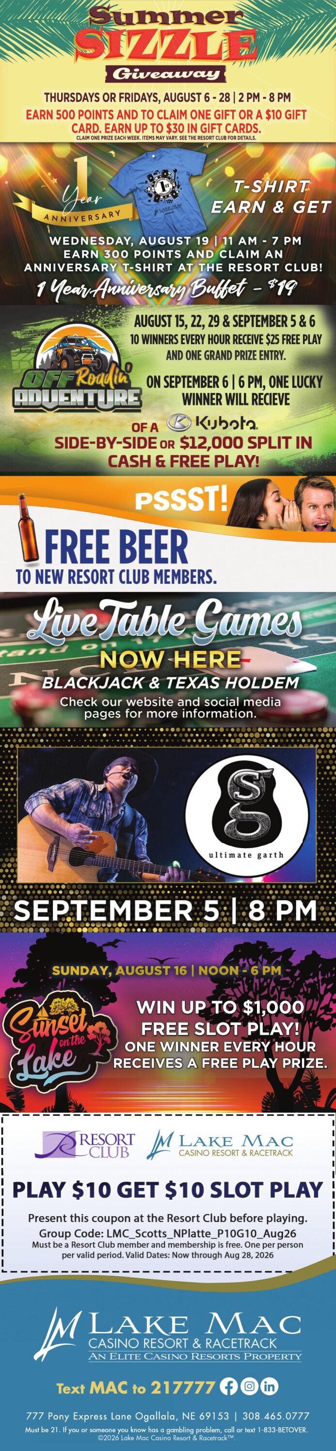 Cross Sales – All Markets - Ad from 2026-08-15