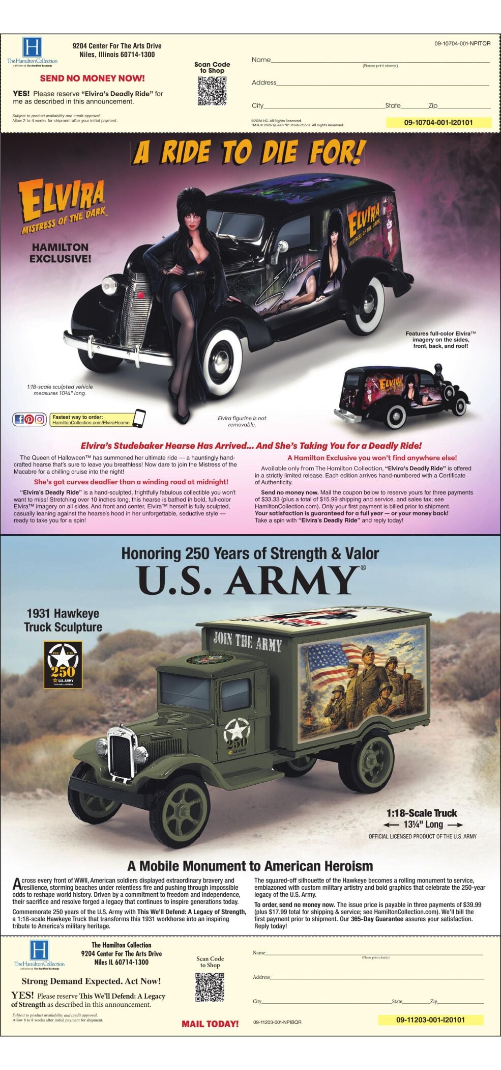 BRADFORD EXCHANGE - MIDWEST LISTS AND MEDIA - Ad from 2026-09-15