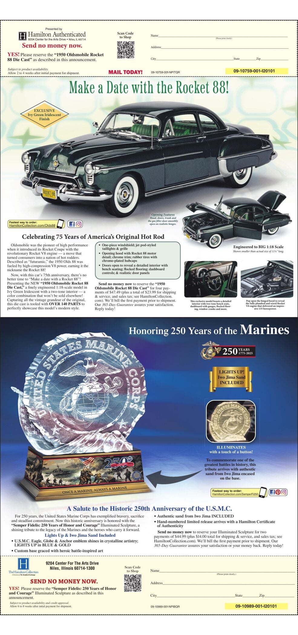 BRADFORD EXCHANGE - MIDWEST LISTS AND MEDIA - Ad from 2026-03-21