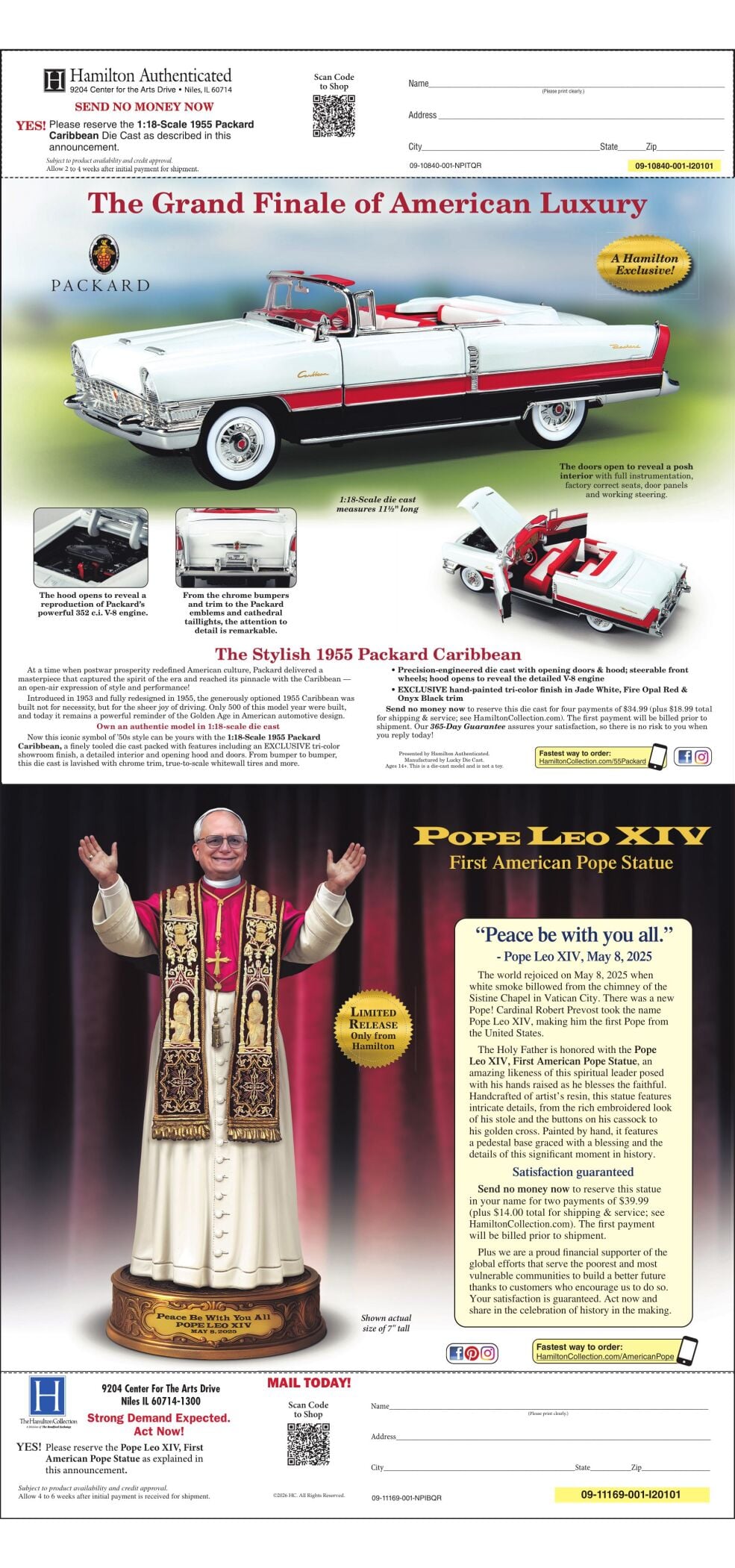 BRADFORD EXCHANGE - MIDWEST LISTS AND MEDIA - Ad from 2026-07-18