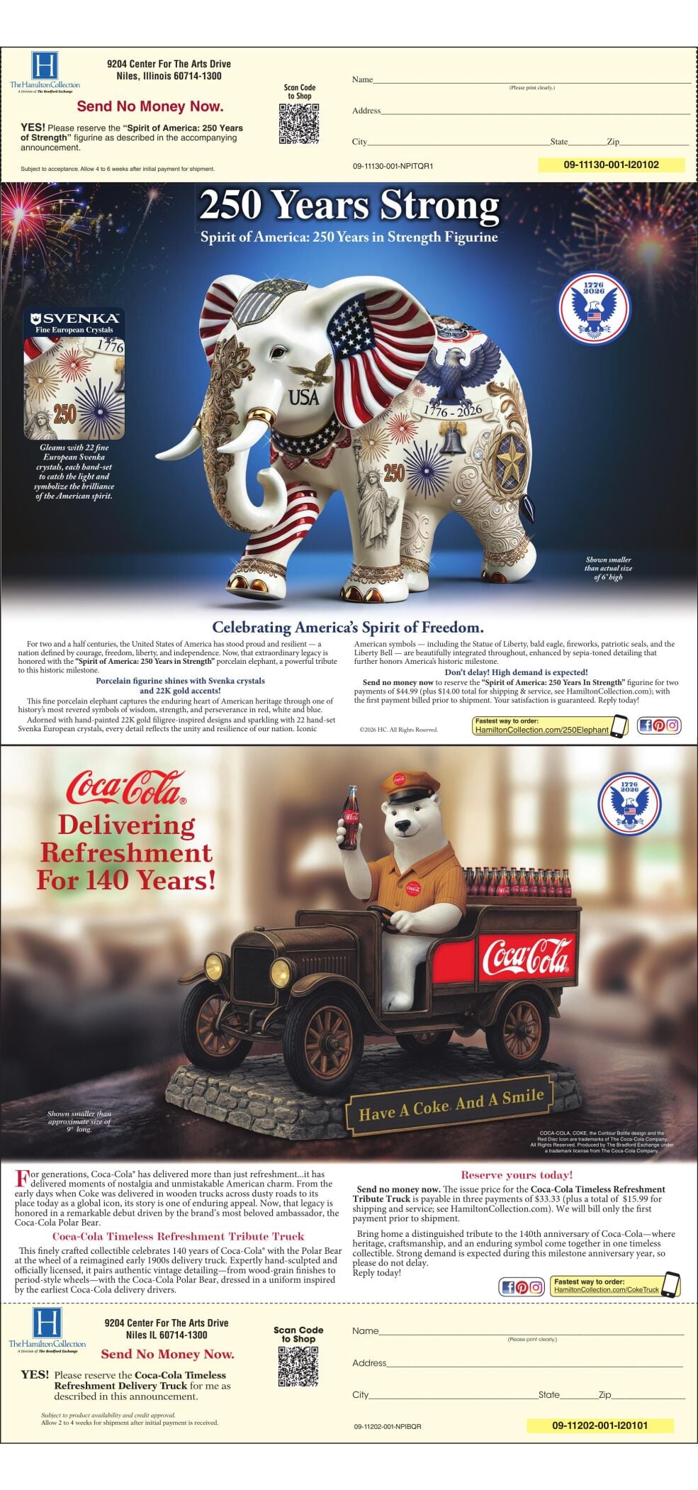 BRADFORD EXCHANGE - MIDWEST LISTS AND MEDIA - Ad from 2026-08-08
