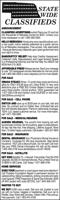 STATEWIDE CLASSIFIEDS - Ad from 2026-08-08