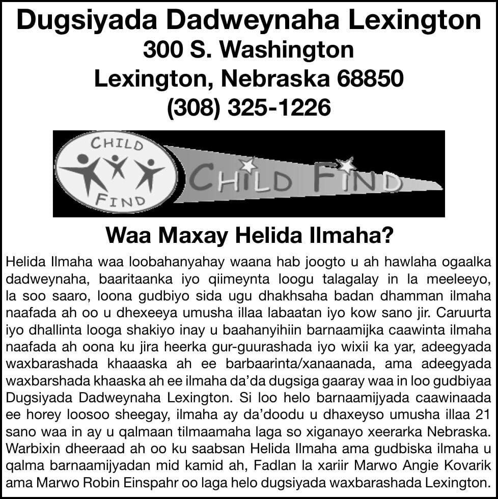 LEXINGTON PUBLIC SCHOOLS - Ad from 2026-10-31