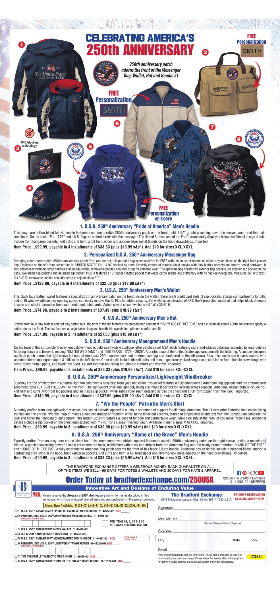 BRADFORD EXCHANGE - MIDWEST LISTS AND MEDIA - Ad from 2026-05-16