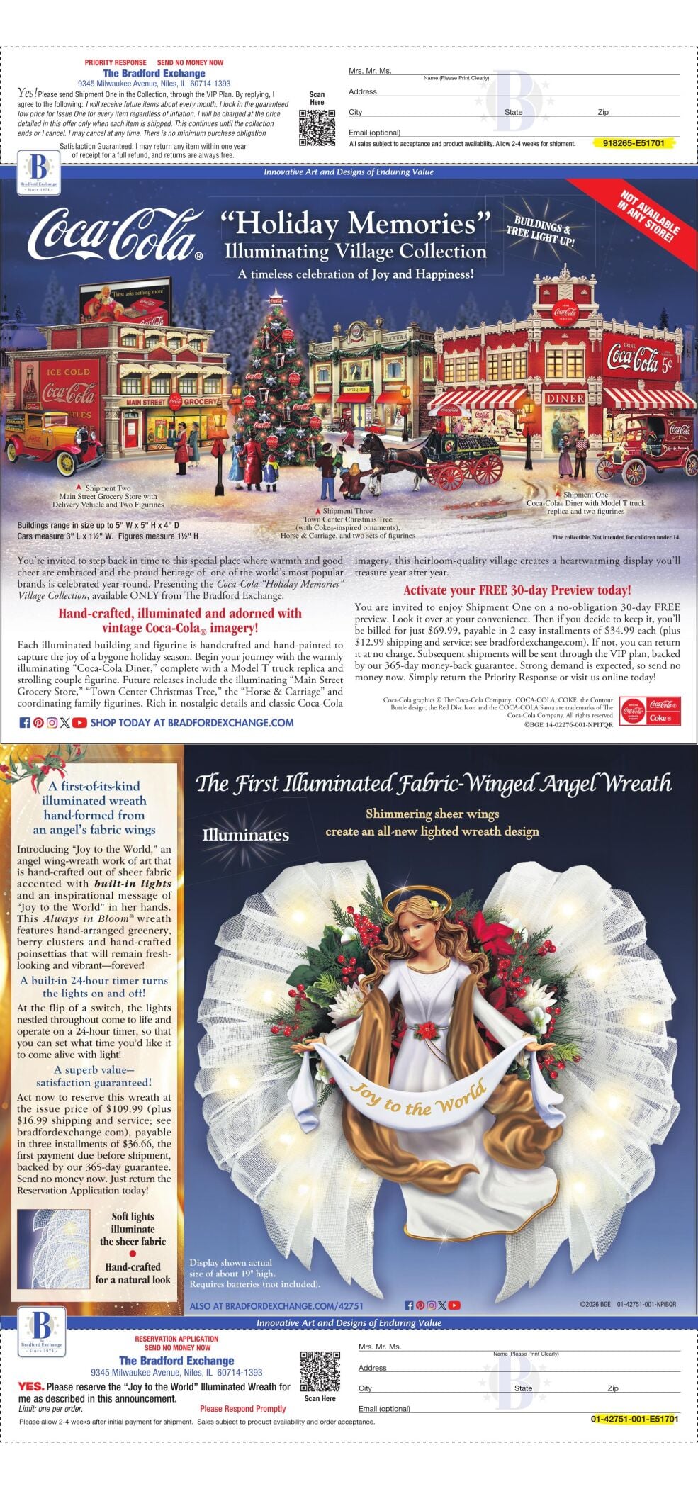 BRADFORD EXCHANGE - MIDWEST LISTS AND MEDIA - Ad from 2026-08-11