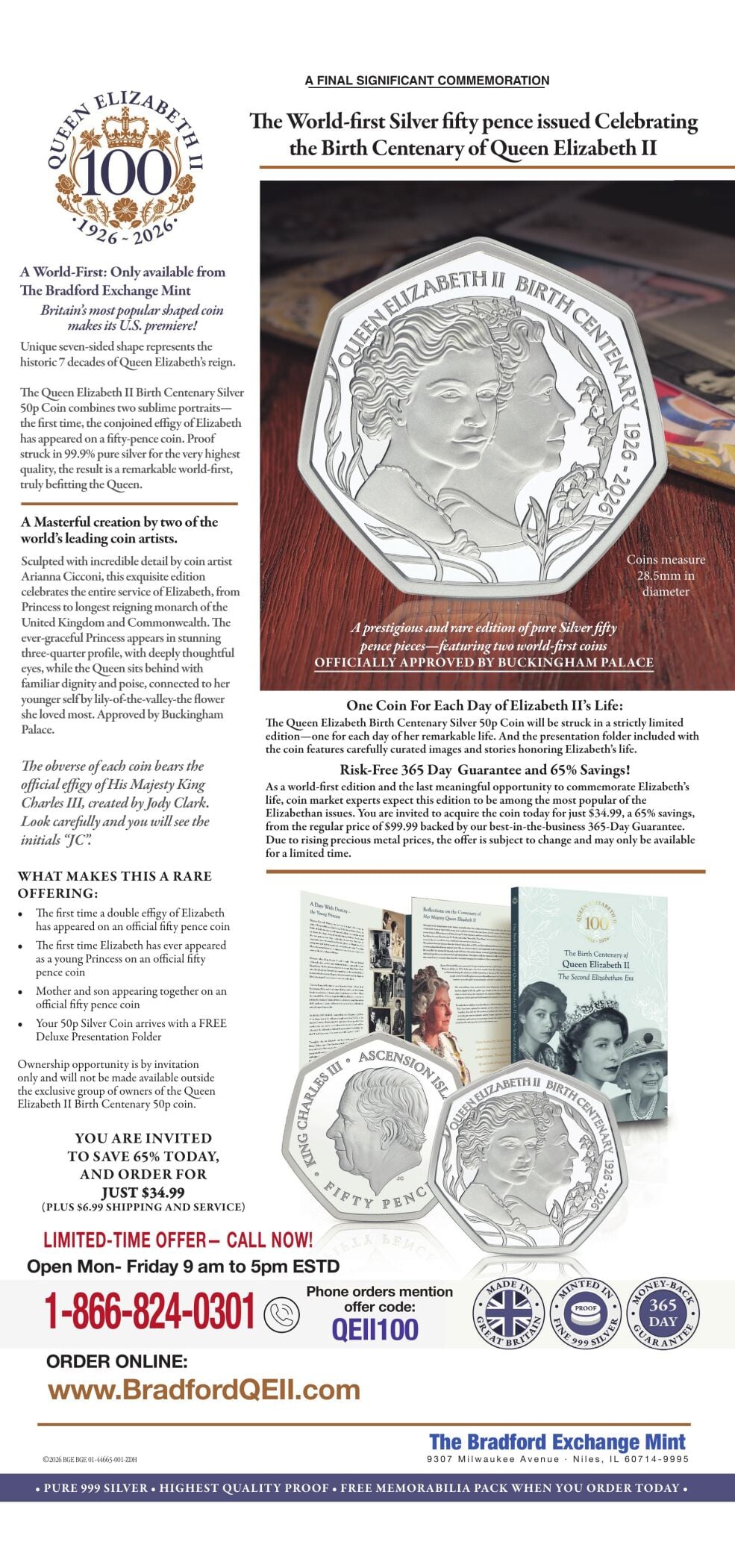 BRADFORD EXCHANGE - MIDWEST LISTS AND MEDIA - Ad from 2026-04-14