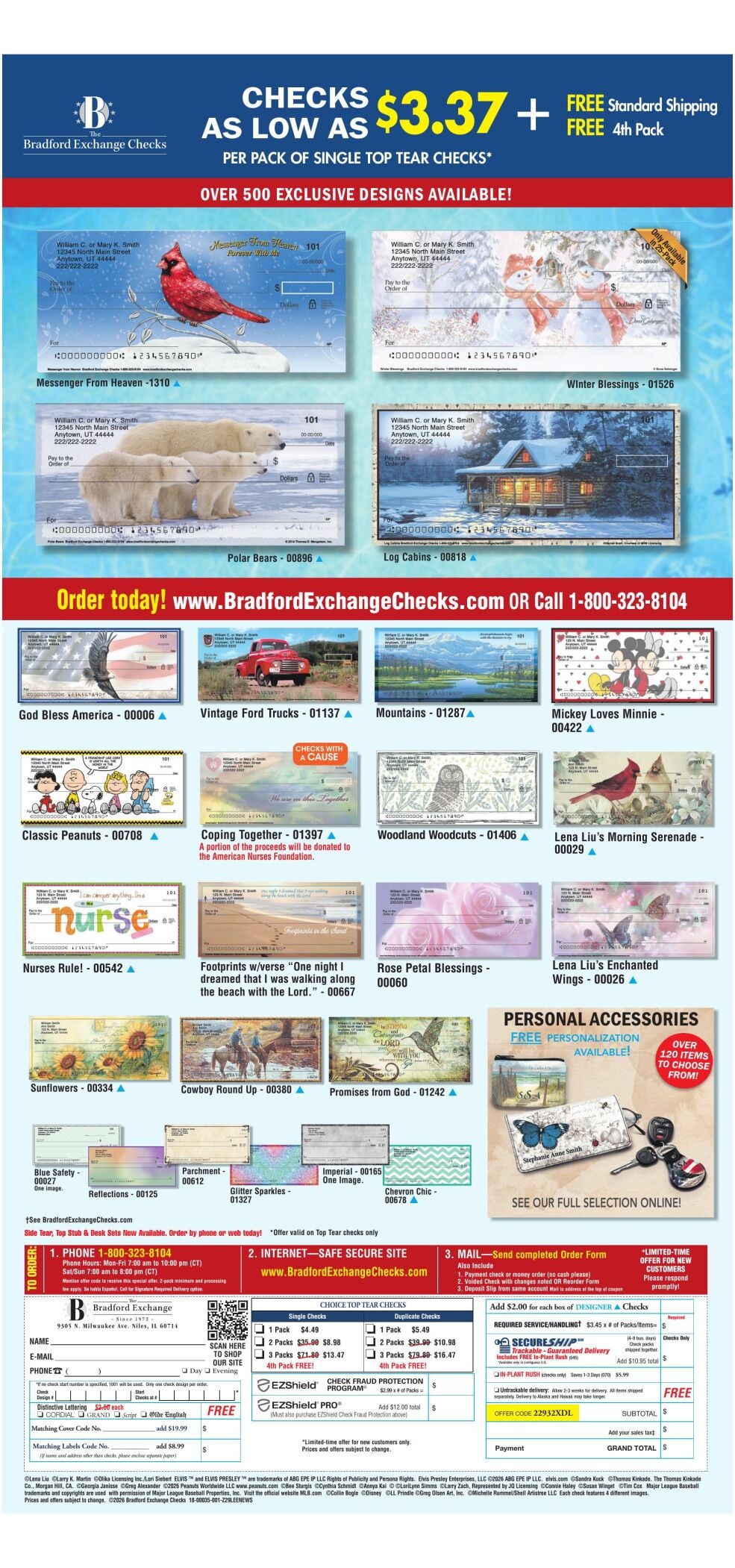 BRADFORD EXCHANGE - MIDWEST LISTS AND MEDIA - Ad from 2026-03-14