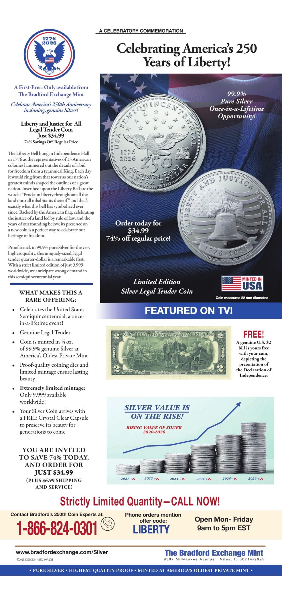 BRADFORD EXCHANGE - MIDWEST LISTS AND MEDIA - Ad from 2026-06-02